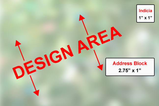Sample image of mailing panel requirements