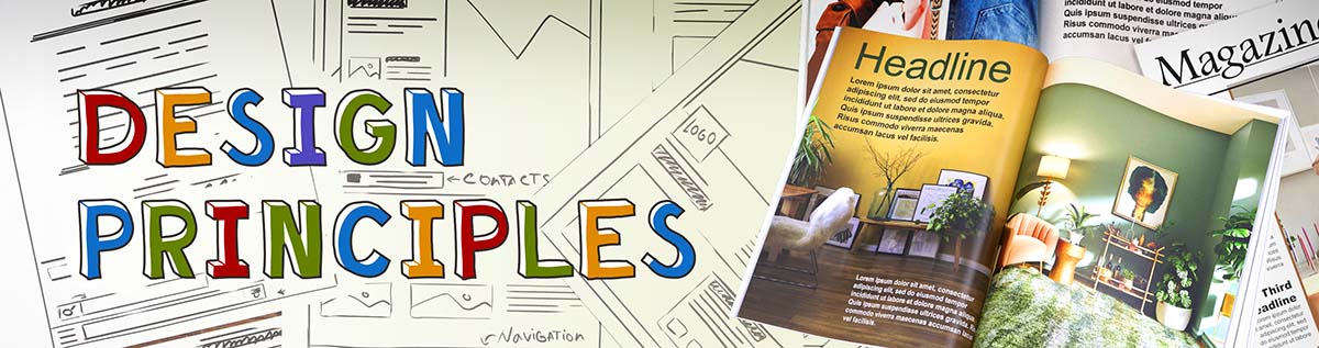 Printed magazine design