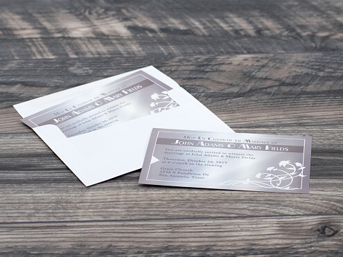 Invitation Printing, Custom Invitations + Envelopes